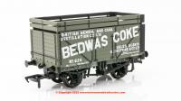 37-205A Bachmann 8 Plank Wagon Coke Rails 'Bedwas' Grey - Era 3.